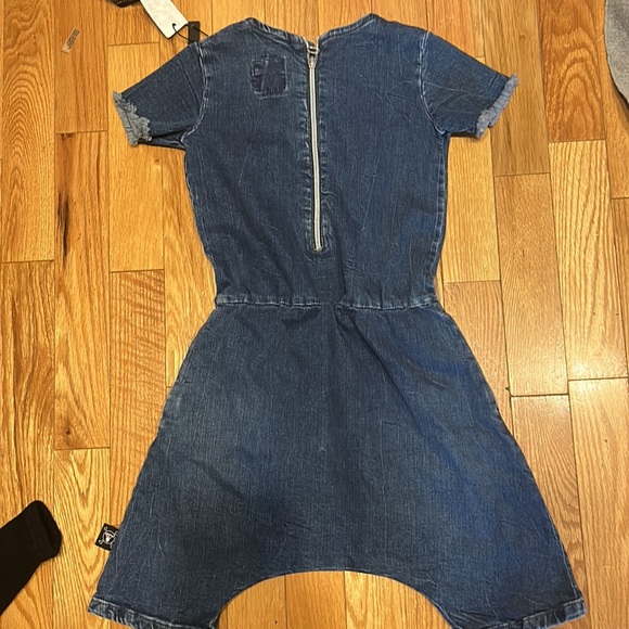 Nununu jean one piece with zipper back - Picture 4 of 4